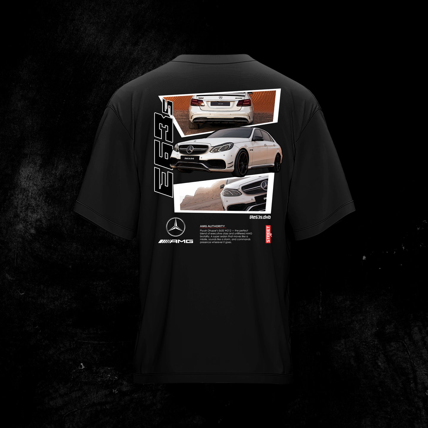 Piyush Dhupar's E63s AMG - Oversized T Shirt