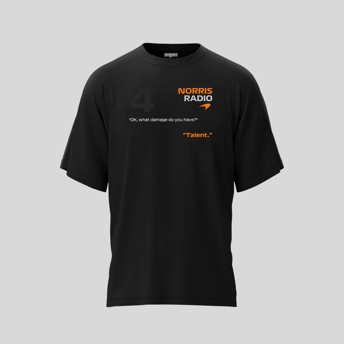 Talent - Lando Norris - Oversized T Shirt