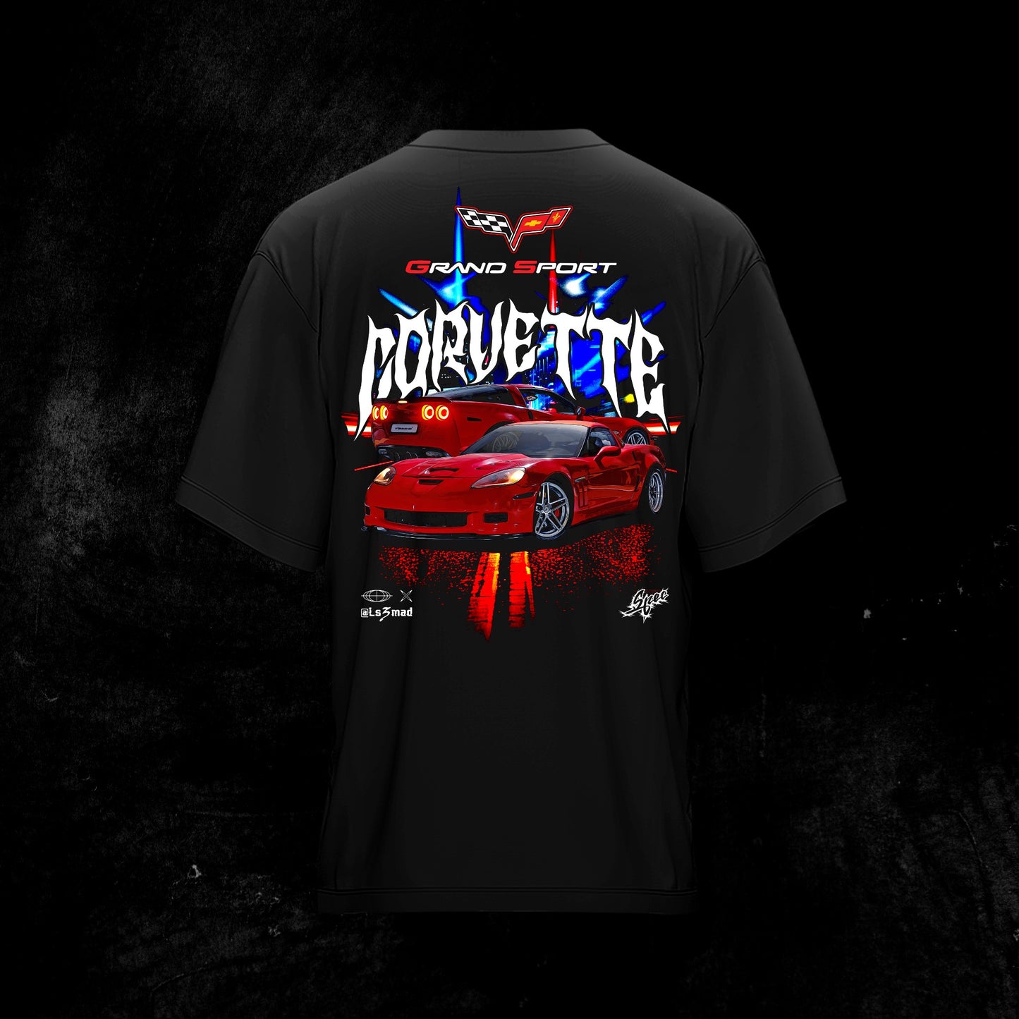 Imaad's Cammed Corvette Grand Sport C6 - Oversized T Shirt