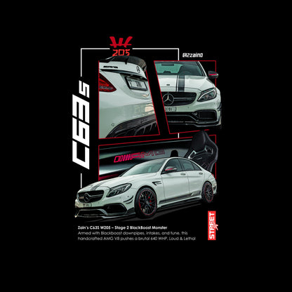 Zain's C63s AMG - Oversized T Shirt